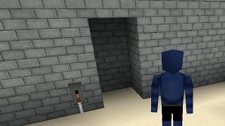 How to make hidden door in Mini Block Craft 3d screenshot 2