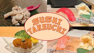 We tried Sushi Takeuchi s omakase menu in Osaka Japan