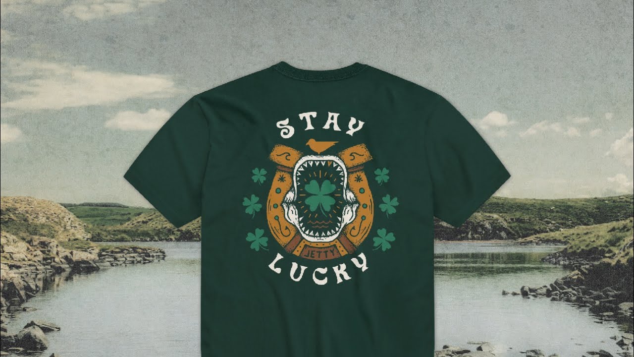 Lucky Fishing Shirt // Jetty's Limited Edition St Paddys Day Collection