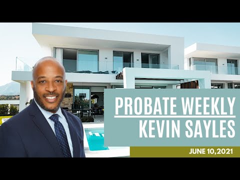 Probate Weekly episode thumbnail: Probate Weekly | Guest Speaker Kevin Sayles