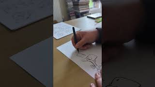 Inking Comics By Hand #comics #comicart