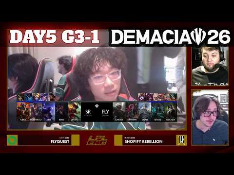 SR vs FLY - Game 1 | Round 3 Demacia Cup Global Invitational 2026 | Shopify Rebellion vs FlyQuest G1