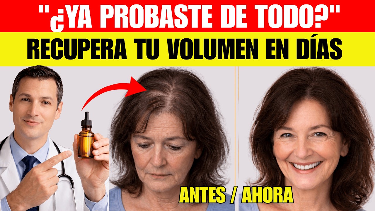 VOLUMEN INMEDIATO: Despierta tus folículos dormidos en 21 días y cabello más grueso