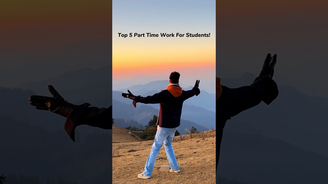 Top 5 Part Time Work For Students! Make Money Online 