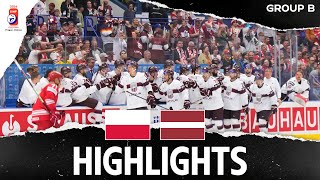 Highlights | Poland vs. Latvia | 2024 #MensWorlds