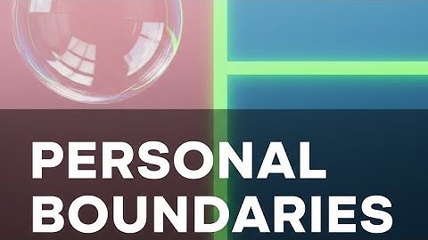 Setting Healthy Boundaries | Protect Your Peace & Mental Health