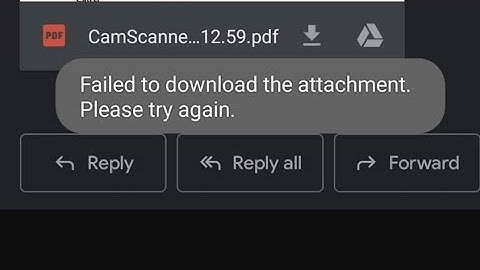 Fix failed to download attachment gmail oneplus | unable to download attachments from gmail app