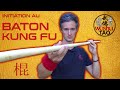 Initiation baton gun   6 techniques  kung fu wushu  tutoriel arme  entranement tous niveaux