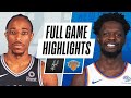 SPURS At KNICKS FULL GAME HIGHLIGHTS May 13 2021 SPURS At KNICKS FULL GAME HIGHLIGHTS May 13 2021