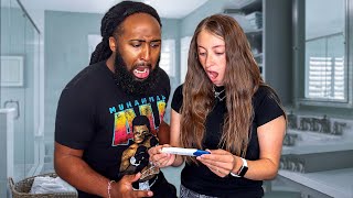 TAKING A PREGNANCY TEST ON CAMERA… Baby #2?