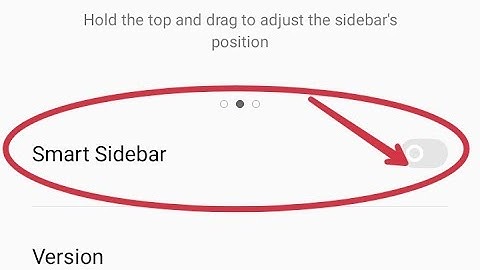 oppo A96 off smart sidebar, how to off smart sidebar in oppo a96 phone
