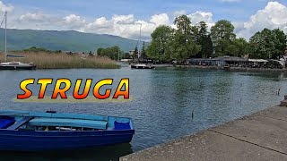 Утринска прошетка покрај езеро СТРУГА, Македонија (2024) 【4K】 Morning Walk Tour STRUGA Macedonia