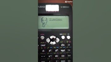 Vẽ trên Casio fx-580vn x
