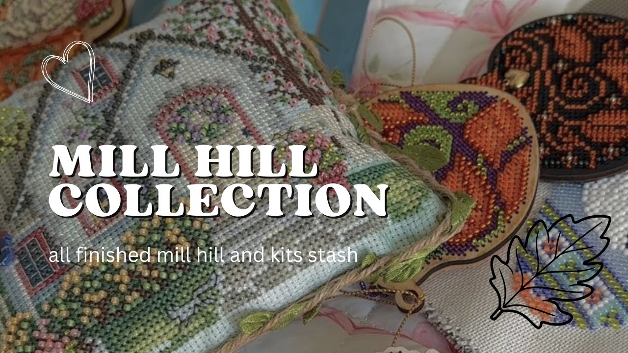 Наборы Flosstube #75 Mill Hill для хранения коллекций