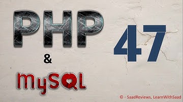 PHP & MySQL - 47 ORDER BY in SELECT Query - LearnWithSaad