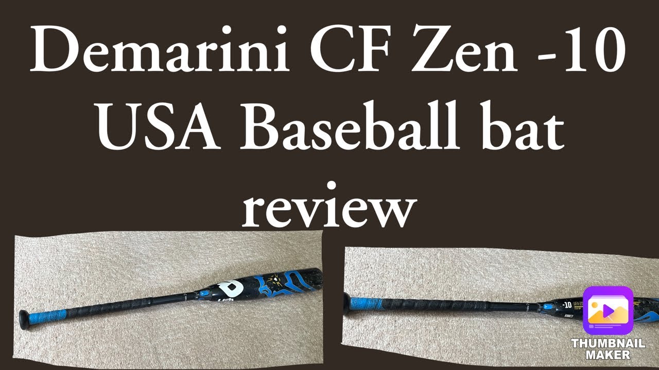 DeMarini CF Zen -10 UFX-19 USA Baseball Bat 31 21oz Paraflex Plus 2-5