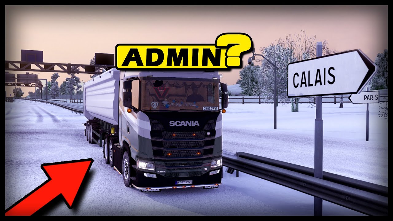 🕵️Player or ADMIN? Police Patrol on TruckersMP