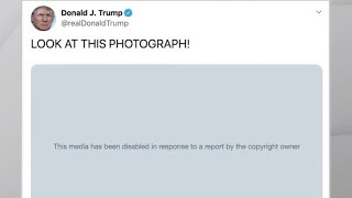 Trump tweet using Nickelback song is removed from Twitter over copyright claim