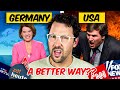 How watching the news in germany is completely different than in america