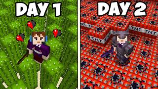 Minecraft, But The Floor Changes EVERY DAY...
