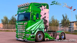 skin pack 1 Scania RJL ETS2 skin pack 1 Scania RJL ETS2