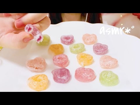 【ASMR 咀嚼音】手作りグミッツェルを食べる