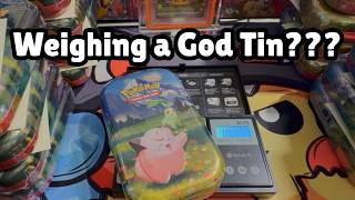 Can You Weigh a God Pack from Ascended Heroes Mini Tins?