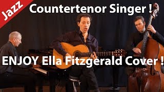 Ella  Fitzgerald Cover.&quot;Time After Time&quot;.Countertenor Singer, Guitar,bass Piano.Hurryken Production
