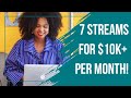 My 7 Streams of Income: How I Make Over $10000 per month as an online coach