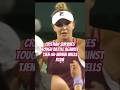 Jaqueline Cristian survives tough battle vs Janince Tjen @ Indian Wells #tennis #indianwells #sports