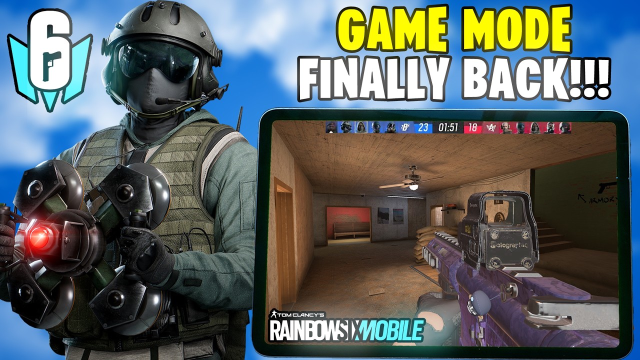 Team Deathmatch Returns to Rainbow Six Mobile! - YouTube