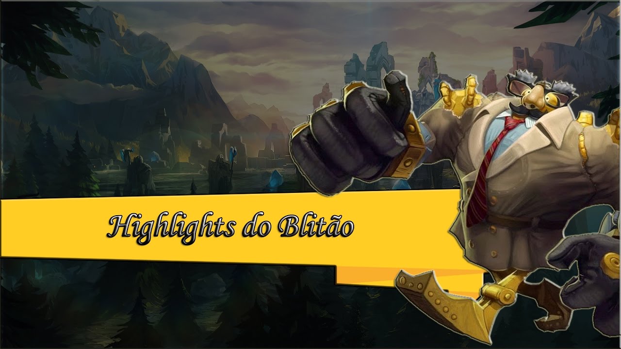 Certamente Não é o BlitzCrank!! (Highlights PT-BR) - YouTube