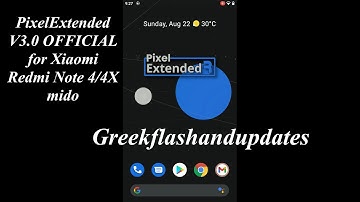 PixelExtended  V3.0 OFFICIAL for Xiaomi Redmi Note 4/4X mido