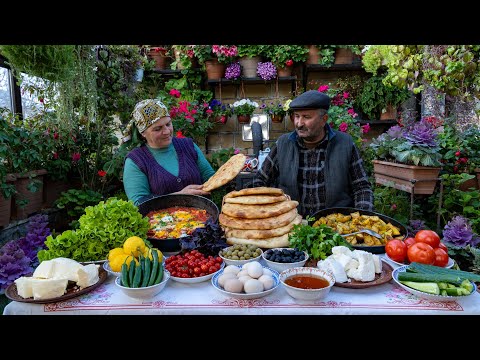 Countryside Morning ☀️: Delicious Village Breakfast 🍳