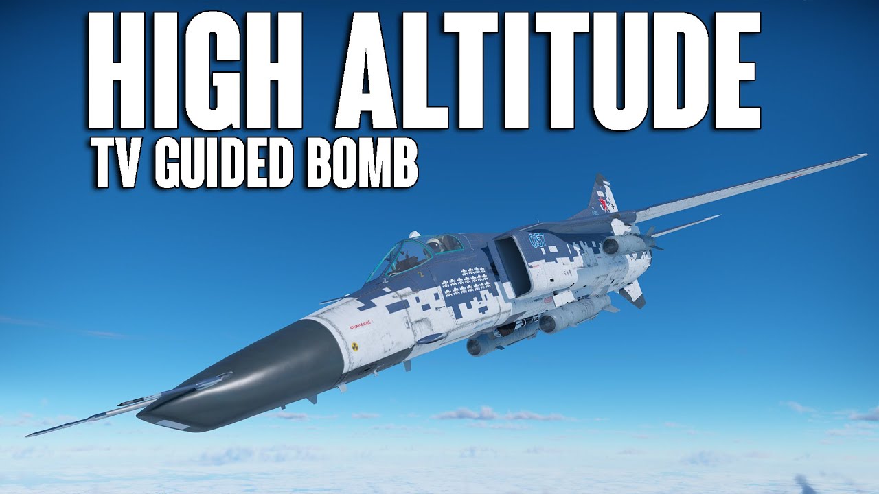 High Altitude TV Guided Bomb | War Thunder - YouTube