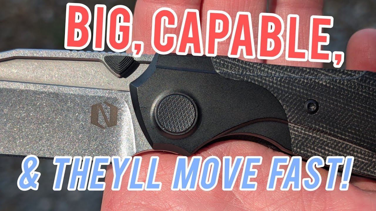 This BIG Boy is Ready for Action! The Null Knives Vandal - YouTube