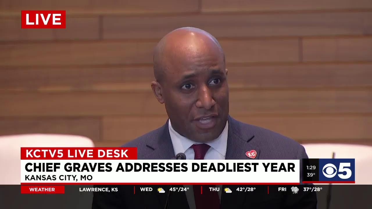 KCPD Chief Graves to address deadliest year