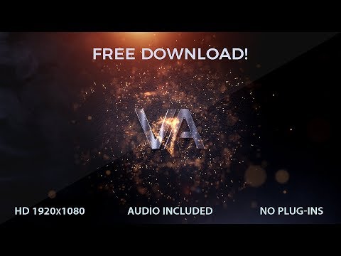 Explosion Logo - Free Template Download - After Effects template