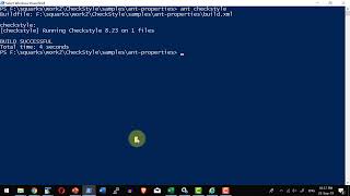Checkstyle Module Property Variable