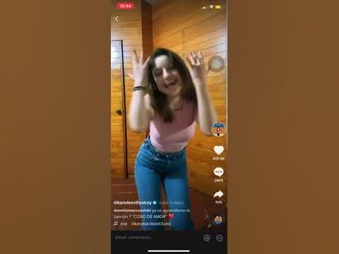 KAROL SEVILLA Y EMILIO CORO DE AMOR TIK TOK - YouTube