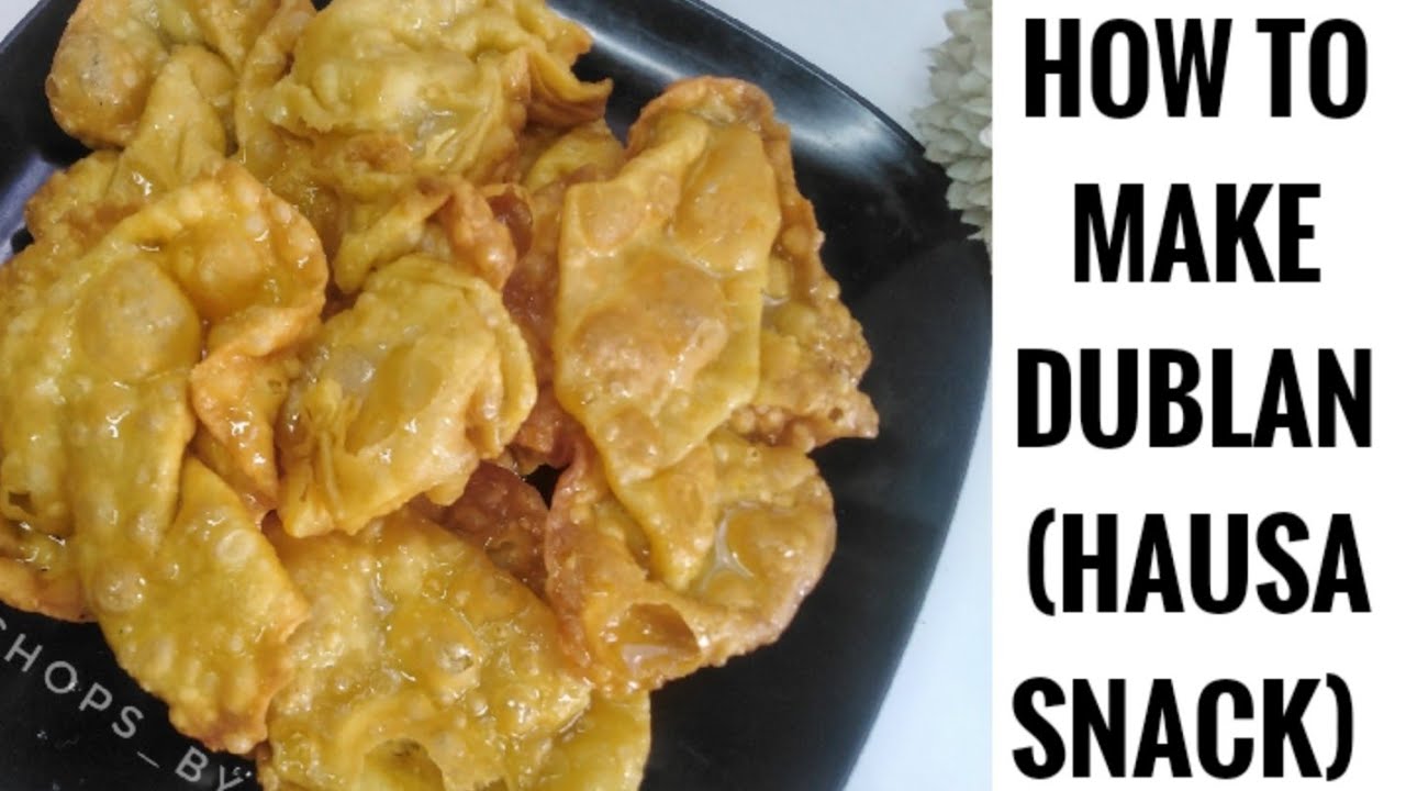 HOW TO MAKE DUBLAN/NIGERIAN SNACK