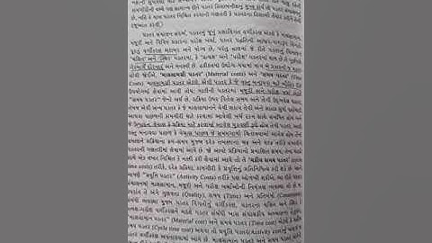 M.com sem - 4|| Advanced cost and management accounting|| ch.4 theory|| imp questions