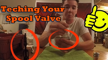 How To Tech A Spool Valve Paintball gun (Paintball/Geo3.1 Demo)