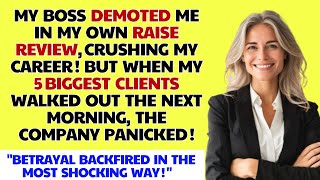 🔥 Betrayed, Demoted, but Unbroken: The Elena Morris Story 💼 #RevengeReddit