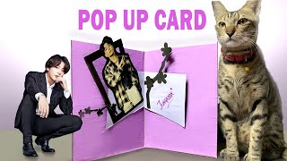 🔥Jungkook too much POP UP Card!🎉#bts #jungkook #btscraft