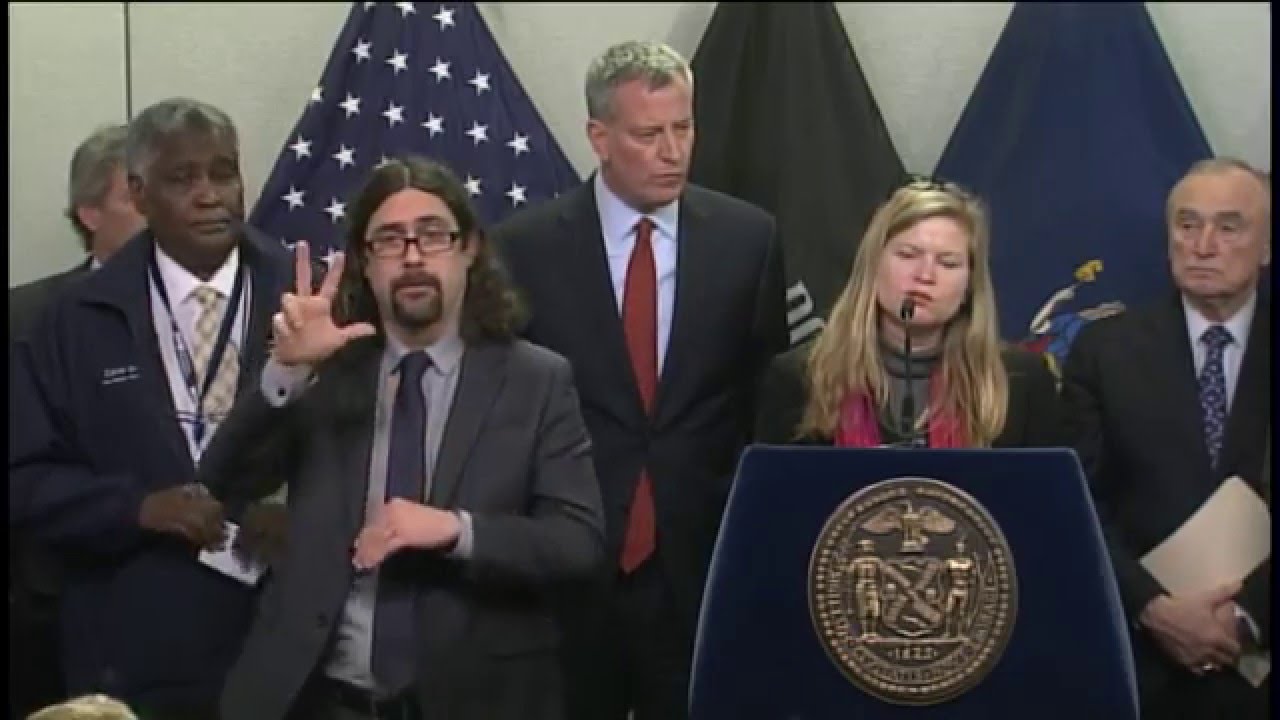 Mayor Bill de Blasio Holds Media Availability mayor de blasio children