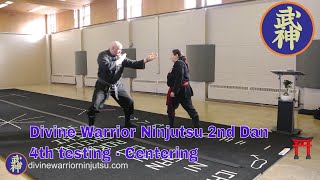 Ninjutsu, 2nd Dan - 65 - 4th testing - Centering