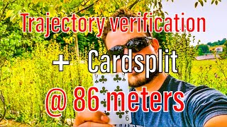 FX Impact X .30 700mm / Trajectory verification + Cardsplit @86 meters | Airgun-Austria Fx Impact 25 Trajectory Validation