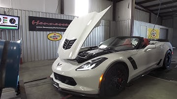 2015 HPE800 Z06 Corvette - Chassis Dyno Test