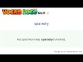 Sparsely – English Pronunciation, Definition, Synonyms, Antonyms, Example Sentence